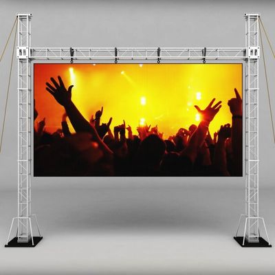 RGB 65536 1100nits P4mm Indoor Hire Led Screen สำหรับผนัง