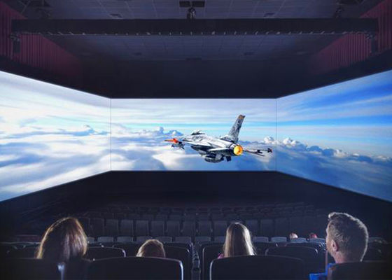 ผนังถ่ายทำในร่ม 3D Immersive Screen, HD 3840Hz LED Video Wall
