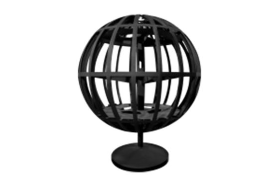 P2 P2.5 จอแสดงผล LED ในร่มที่ยืดหยุ่น, จอแสดงผล LED ทรงกลมบิลบอร์ด