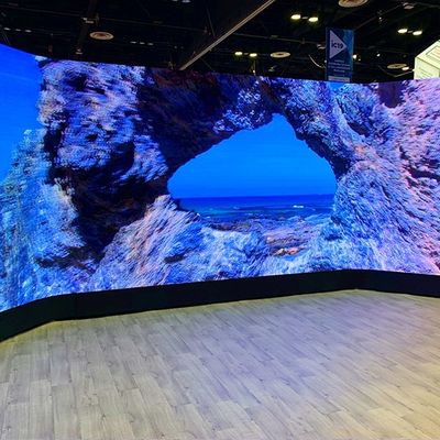 ความเป็นจริง P1.87 480x480 มม. จอแสดงผล LED สมจริง อัตราการรีเฟรช 3840Hz