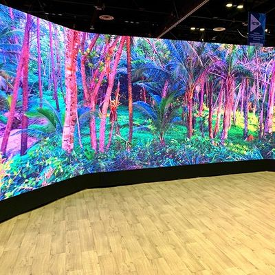 ความเป็นจริง P1.87 480x480 มม. จอแสดงผล LED สมจริง อัตราการรีเฟรช 3840Hz