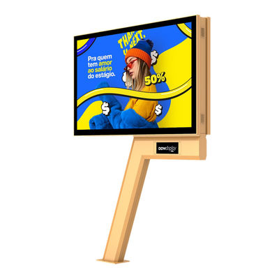 DDW การออกแบบระดับสูง 8000nits p6 หน้าจอ LED IP65 กันน้ําป้ายโฆษณาภายนอก