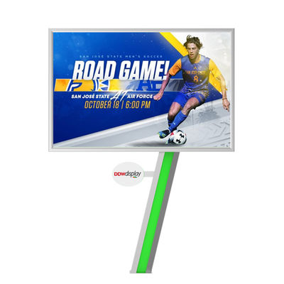 การติดตั้งง่าย 8000 นิต IP65 P6 สแตนเลส LED ราคาป้ายโฆษณา