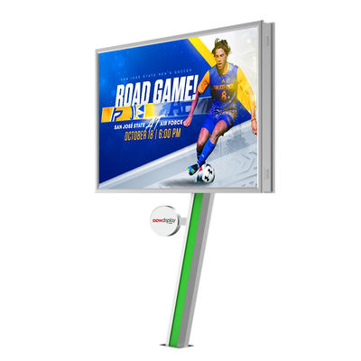 การติดตั้งง่าย 8000 นิต IP65 P6 สแตนเลส LED ราคาป้ายโฆษณา