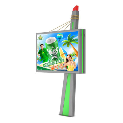 ปรับปรุงความสว่างสูง กันน้ํา 1920hz p6 ดิจิตอลจอป้าย LED นอก