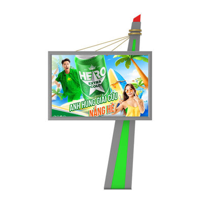 ปรับปรุงความสว่างสูง กันน้ํา 1920hz p6 ดิจิตอลจอป้าย LED นอก