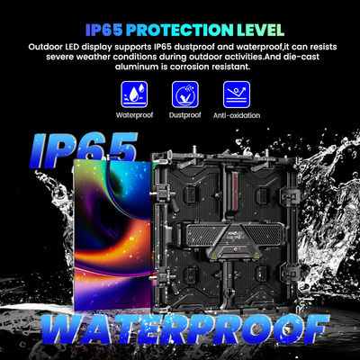 สีเต็ม 7680hz กันน้ํา 500x500 p1.56 p3.91 p2.6 p2.97 p2.604 p2.976 ผนังเวทีวีดีโอ เช่าจอ LED