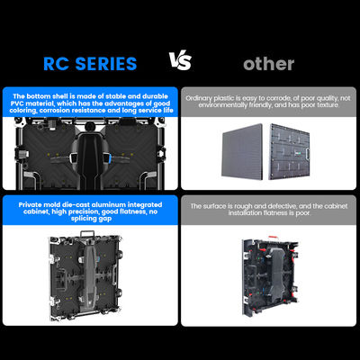 7680Hz P2.976 หน้าจอวีดีโอติดผนังสําหรับเวที โบสถ์ การแสดงคอนเสิร์ต กิจกรรม Pantalla ภายในภายนอก เช่าจอ LED สําหรับเช่า