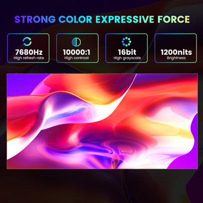 หน้าจอ LED ด้านใน 500x250/750x250/1000x250 มิลลิเมตร, ตู้อลูมิเนียม, ความสว่าง 1200 นิต, P1.56 P1.95 P2.5 P2.6 P2.9 P3.91 สําหรับจอพาณิชย์