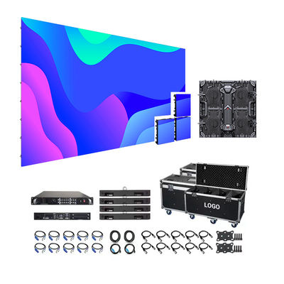 P3.91 ดิสเพจ LED ที่เช่าเวที มีความถี่ในการเปลี่ยนกรอบ 50/60hz และความสว่าง 800cd/m2