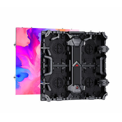 P3.91 ดิสเพจ LED ที่เช่าเวที มีความถี่ในการเปลี่ยนกรอบ 50/60hz และความสว่าง 800cd/m2