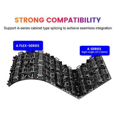 3840hz P2.976 P3.91 P4.81 ผนังเวทีวีดีโอ เช่าจอ LED