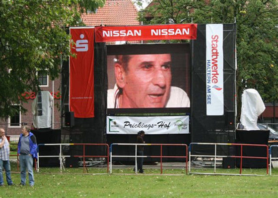 4mm พิก เซล ขว้าง SMD เช่าโซลูชั่นการแสดงผล LED สำหรับคอนเสิร์ต / เวที / กิจกรรม