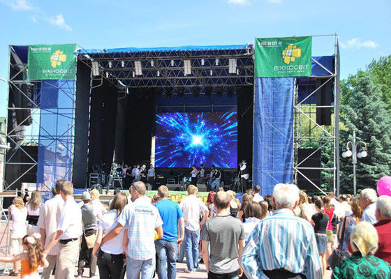 เช่าบางเฉียบ SMD LED แสดงผล P12mm สีเต็มรูปแบบสำหรับการโฆษณาเชิงพาณิชย์