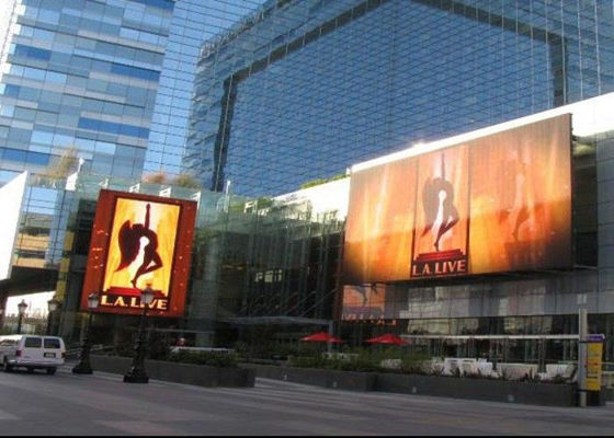 ป้ายโฆษณา LED ป้ายโฆษณาโทรคมนาคมกันฝุ่นกลางแจ้ง