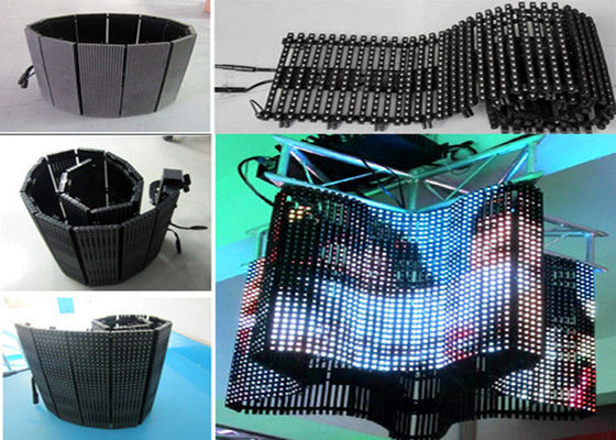 หน้าจอ LED ยืดหยุ่นบางเฉียบ สีเต็ม SMD LED Billคณะกรรมการ เช่าสื่อโฆษณา