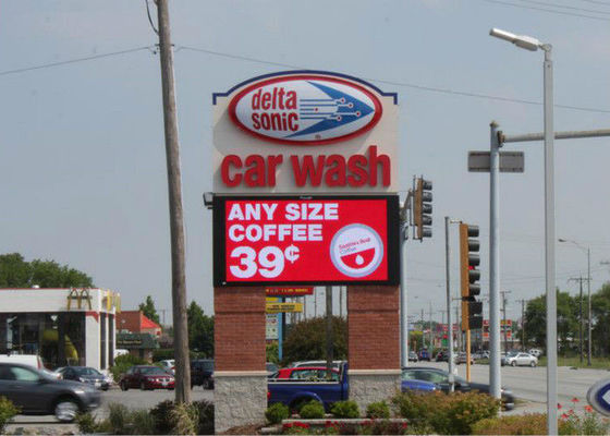 การบำรุงรักษาด้านหน้าสองหน้าจอ LED P4mm พร้อมคณะรัฐมนตรีเปิดด้านหน้า