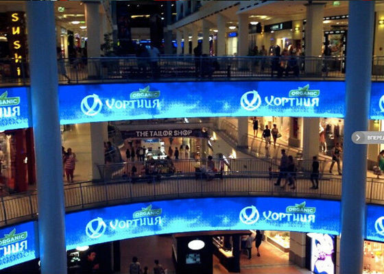 ด้านหน้าบริการสนามพิกเซลขนาดเล็กจอแสดงผล LED ป้ายโฆษณา 2 มม. พิกเซล