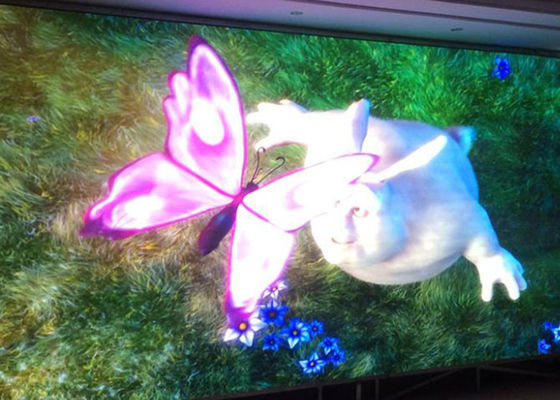 ผนังวิดีโอสีเต็มรูปแบบ P10 HD LED น้ำหนักเบาจอแสดงผล LED ยืดหยุ่นวิดีโอ IP65