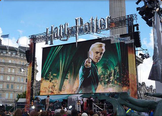 เช่าบางเฉียบ SMD LED แสดงผล P12mm สีเต็มรูปแบบสำหรับการโฆษณาเชิงพาณิชย์