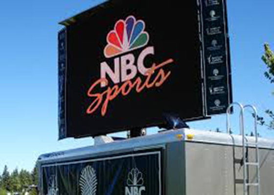 P10mm Waterproof Vled แสดง เช่าจอใหญ่สีเต็มกลางแจ้ง 10000dots / M2