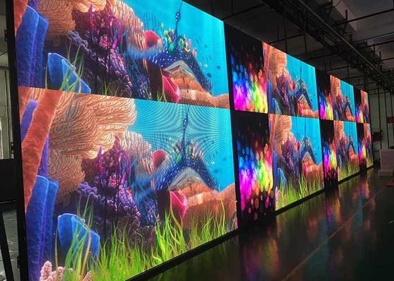 เช่าวิดีโอติดผนังในร่ม P5 ความสว่างที่ปรับได้สำหรับเหตุการณ์ / เวทีละคร