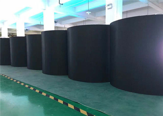 Nationstar Lamp P3 ป้ายโฆษณา LED โค้ง SMD2121 ยืดหยุ่นได้