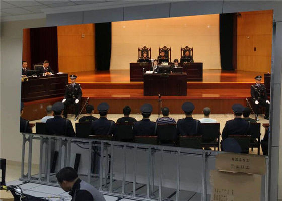 หน้าจอแสดงผล LED ขว้าง ขนาดเล็กพิกเซลพาณิชย์ P1.667 พร้อมการรับรองจาก FCC