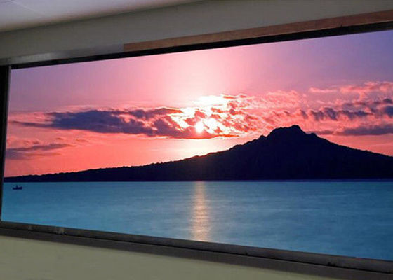 จอแสดงผล LED P1.923 พิกเซลขนาดเล็กจอแสดงผล LED ติดตั้งง่ายสำหรับการจัดนิทรรศการโฆษณา