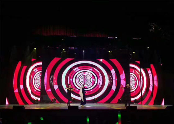 Super Bright Stage Rental จอแสดงผล LED พื้นหลังผนัง LED ความสว่าง 1000คืนs