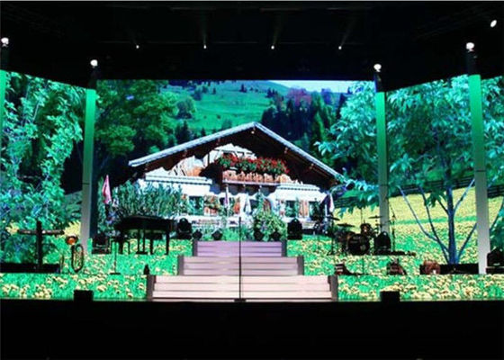 SMD2121 P3.91 เวทีหน้าจอ LED ป้ายโฆษณา LED ในร่มการประหยัดพลังงาน