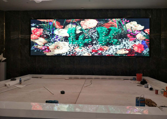 บริการติดตั้งด้านหน้า LED จอแสดงผล 10 มม. พิกเซล ขว้าง IP65 SMD 3528