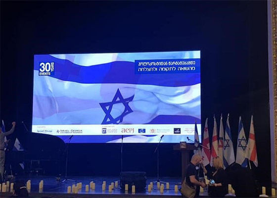 จอแสดงผลโฆษณาในร่ม 900 คืนs ความสว่างหน้าจอ LED ฉากหลังเวที