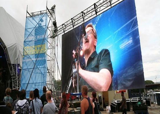 4000nits P6 SMD3535 1000w จอแสดงผล LED สีเต็มในร่ม