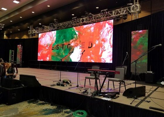 140 องศา 1R1G1B P4.46 จอแสดงผล LED แบบยืดหยุ่น SMD3528