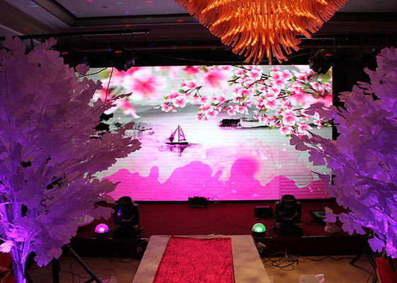 IP21 200W / M2 P5.9259 จอแสดงผล LED SMD 320x160 มม