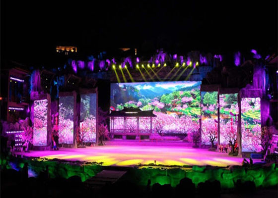 180W / ตรม 800CD / M2 จอแสดงผล LED โฆษณาในร่ม SMD2121