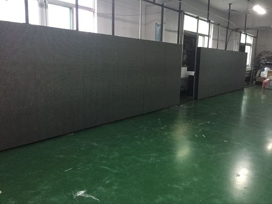 Anti UV 16W ​​P10 5500nits บอร์ดแสดงผล LED กลางแจ้ง