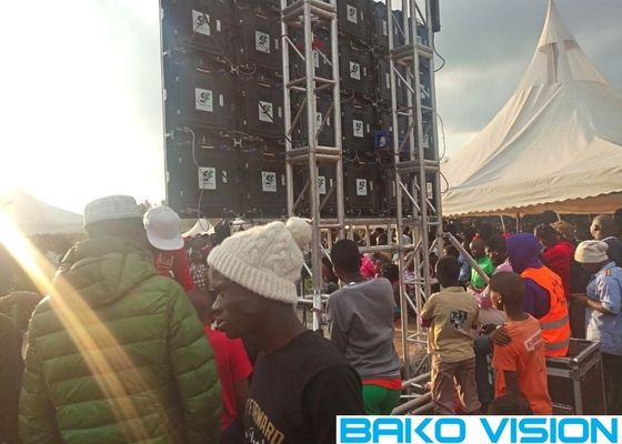 เวทีแขวน P3.91 1500nits ให้เช่า Led Video Wall SMD2121