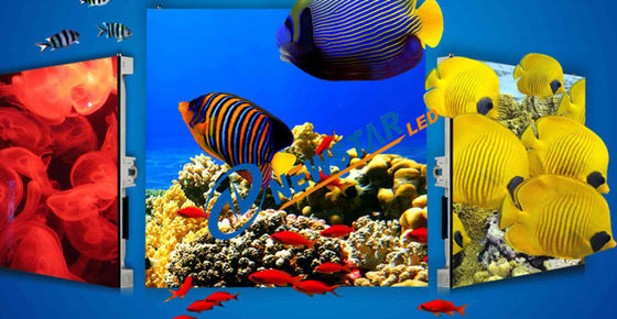 Rgb SMD2727 1000cd / Sqm Stage Led Screen 250W สำหรับการโฆษณา