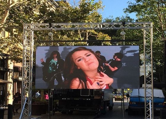 โฆษณาโทรคมนาคม DIP546 ป้ายโฆษณา LED กลางแจ้ง 7000nits