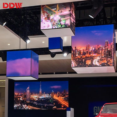ในร่ม Custom P2.5mm Led Magic Cube, หน้าจอวิดีโอ Led Cube Display