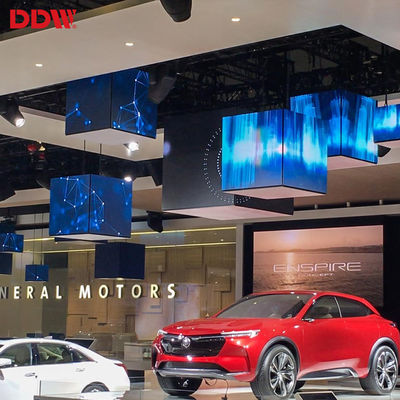 ในร่ม Custom P2.5mm Led Magic Cube, หน้าจอวิดีโอ Led Cube Display