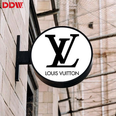 ป้ายไฟ LED ทรงกลมกลางแจ้ง P4.68, การแสดงโลโก้แบบวงกลม