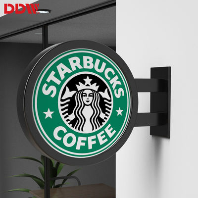 ป้ายไฟ LED ทรงกลมกลางแจ้ง P4.68, การแสดงโลโก้แบบวงกลม