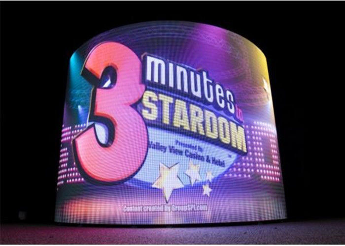 ขว้าง 6.25 มม. ระบบให้เช่าจอแสดงผล LED ในร่มให้สีเต็มรูปแบบน้ำหนักเบา