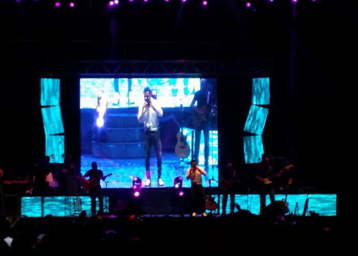 P10 จอแสดงผล LED สีเต็ม แสดง ในร่มความบันเทิงซับแสงมาสก์ IP54