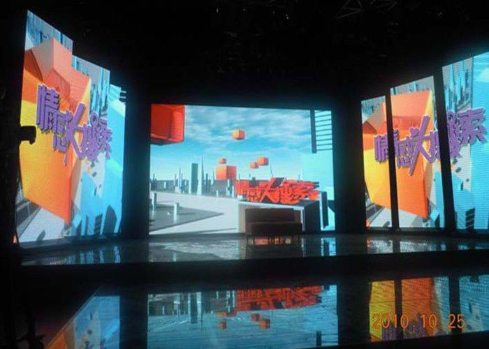 P4 จอแสดงผล LED เช่าจอแสดงผลความละเอียดสูงแบบ สีเต็ม 3 In1 SMD จอ LED เช่า