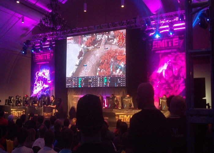 บางเฉียบ P3 พื้นหลังเวที หน้าจอ LED ป้ายโฆษณา LED ป้ายโฆษณา SMD3528