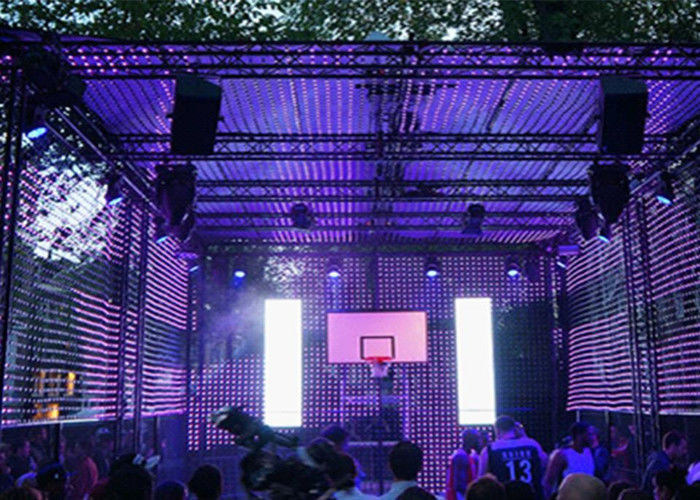 HD สีเต็ม ความคิดสร้างสรรค์ Led แสดง P4 ภาพยนตร์ SMD วิดีโอผนังขนาดเล็ก 4mm ขว้าง พิก เซล